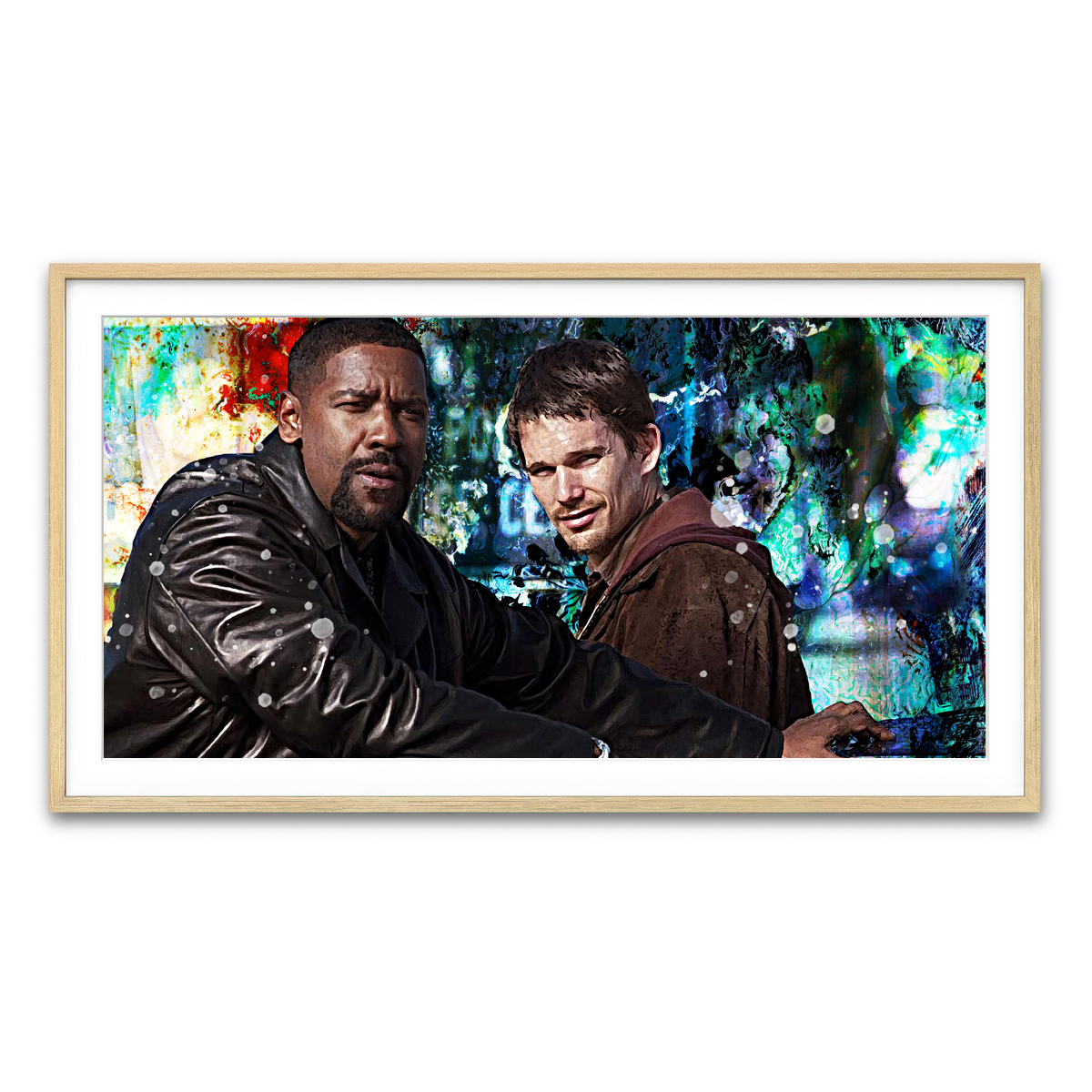 Framed Print 2x1 Natural