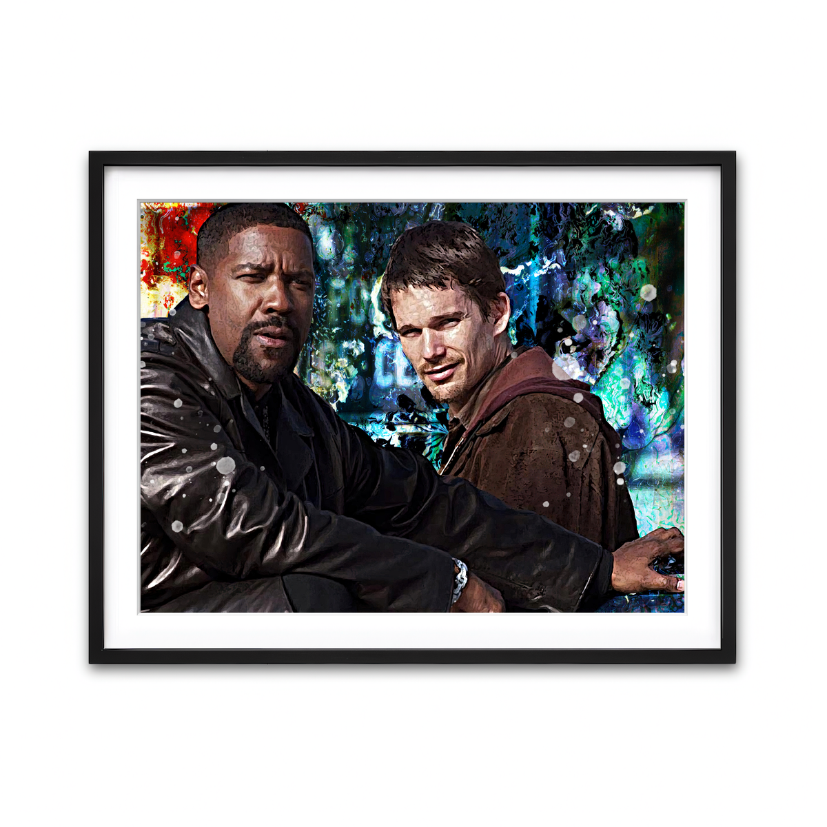 Framed Print 4x3 Black