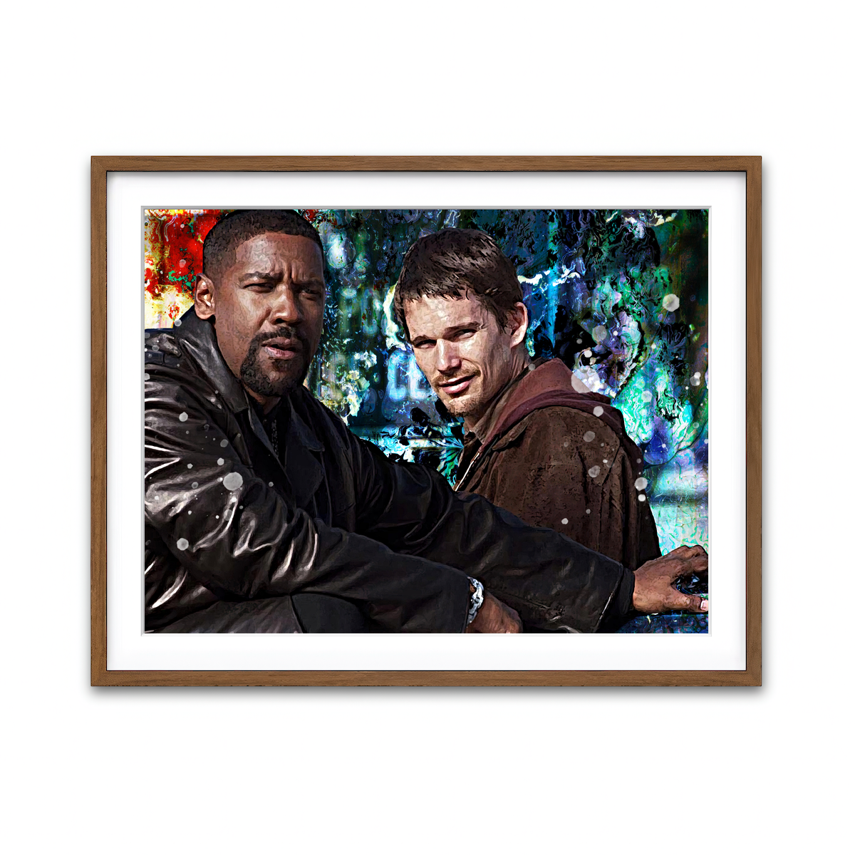 Framed Print 4x3 Walnut