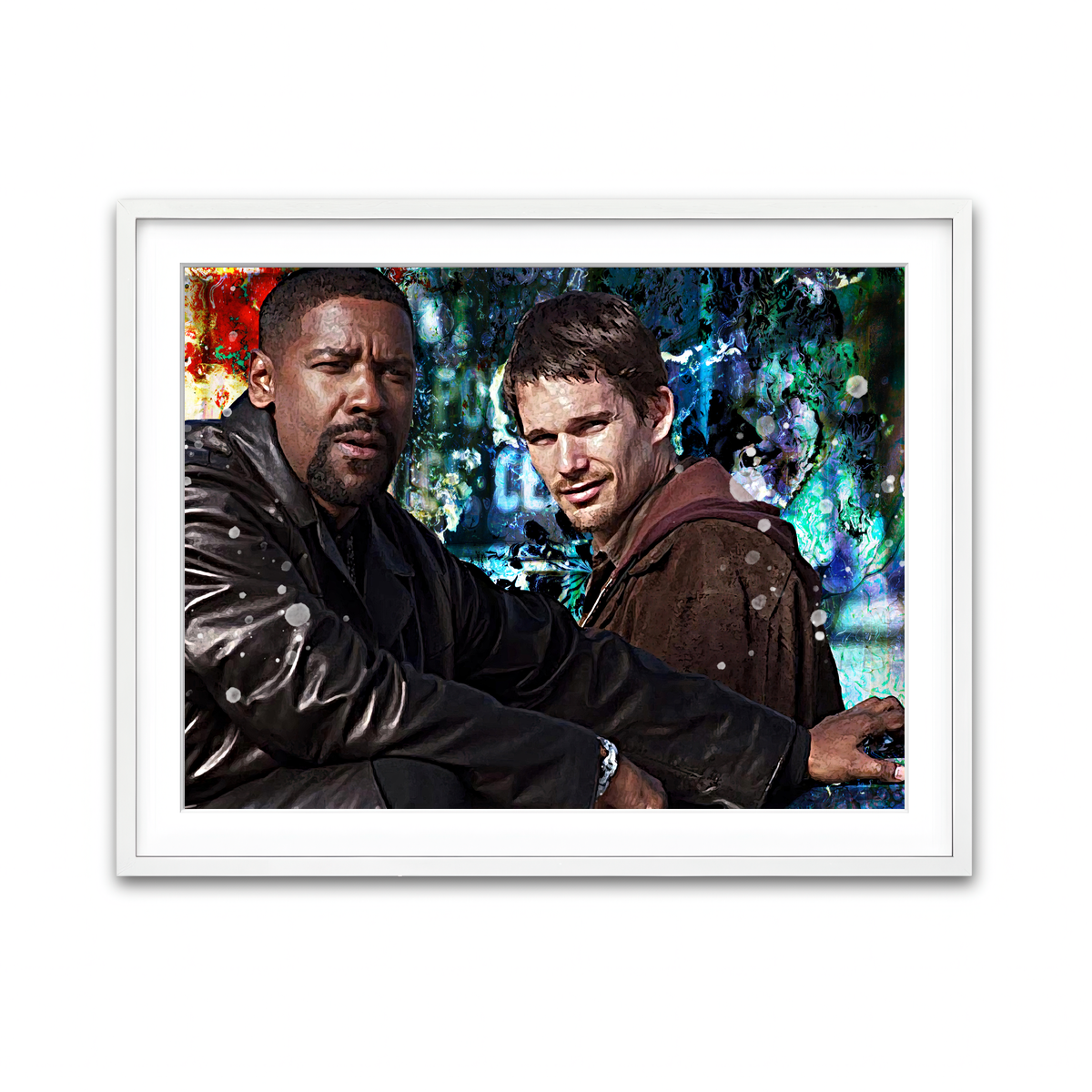 Framed Print 4x3 White