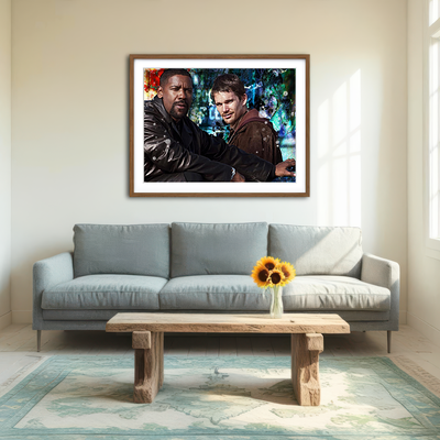 AUTO-MOCKUP ROOM | Training Day Wall Art