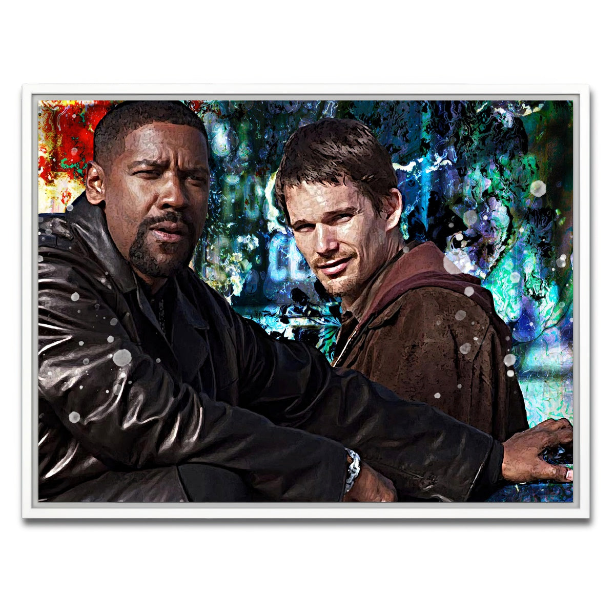 AUTO-MOCKUP WHITE | Training Day | 1 Piece | White Framed Canvas | group=4x3