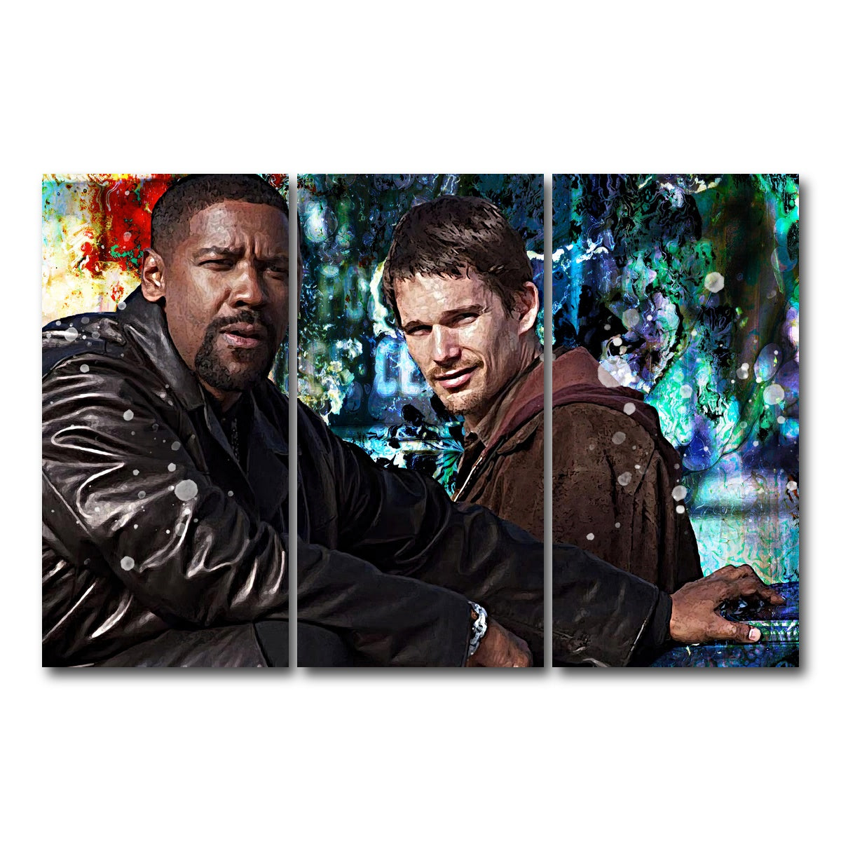 AUTO-MOCKUP WHITE | Training Day | 3 Piece | Gallery Wrap Canvas | group=12x24