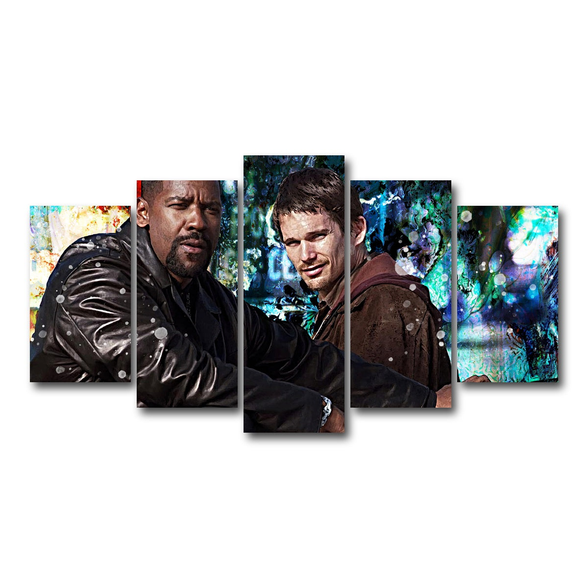 AUTO-MOCKUP WHITE | Training Day | 5 Piece | Gallery Wrap Canvas | group=5_normal