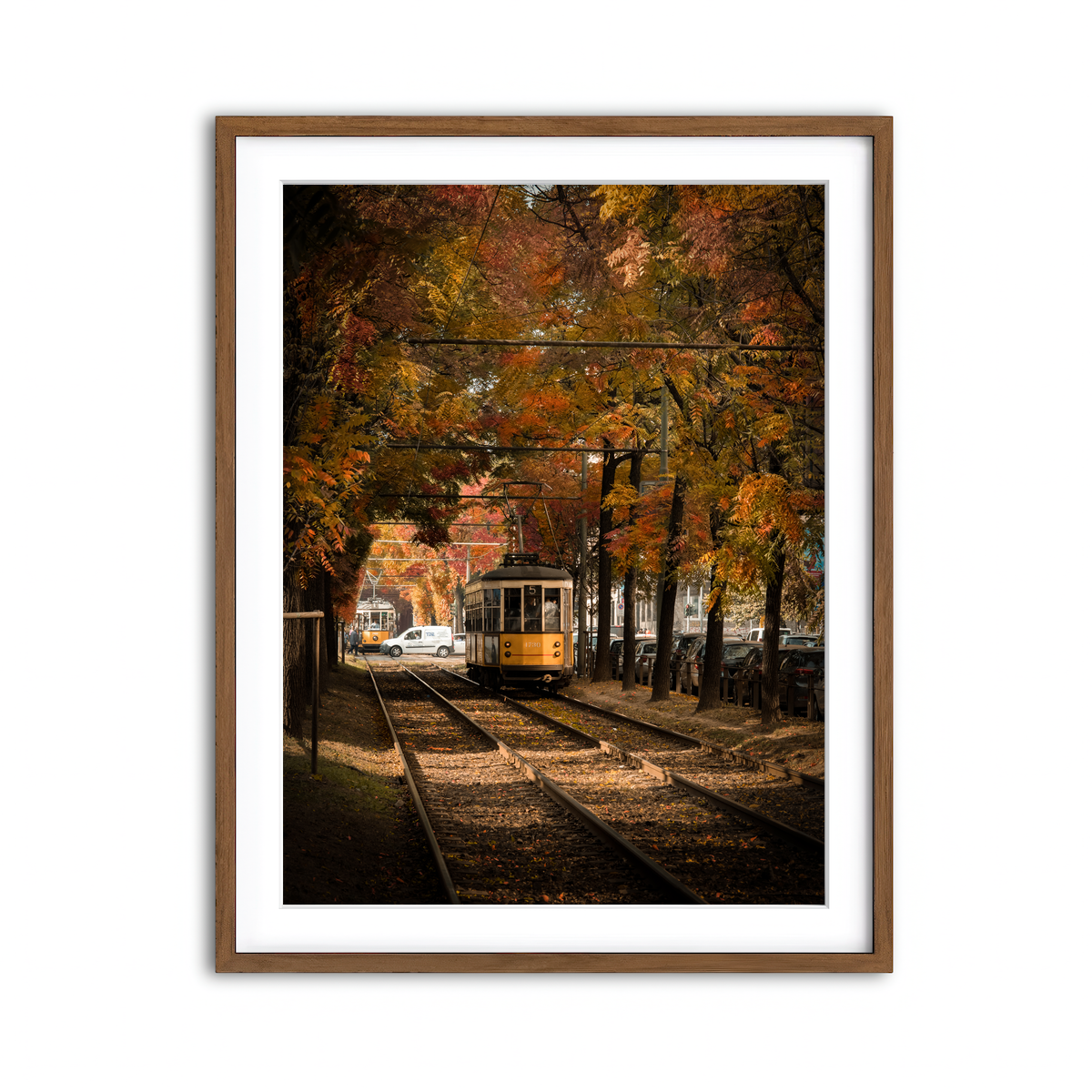 Framed Print 3x4 Walnut