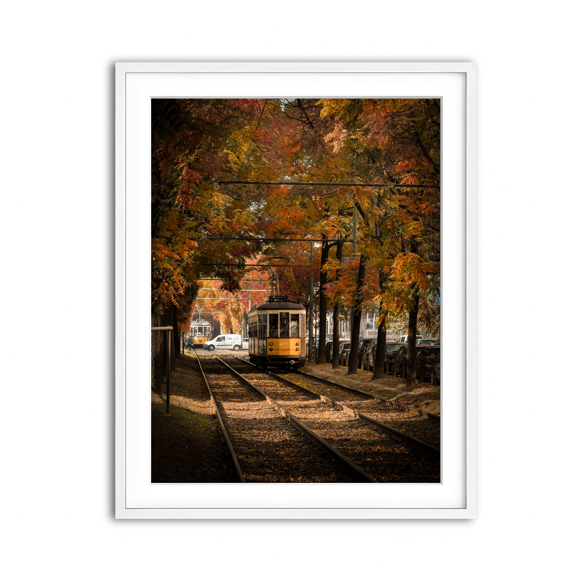 Framed Print 3x4 White