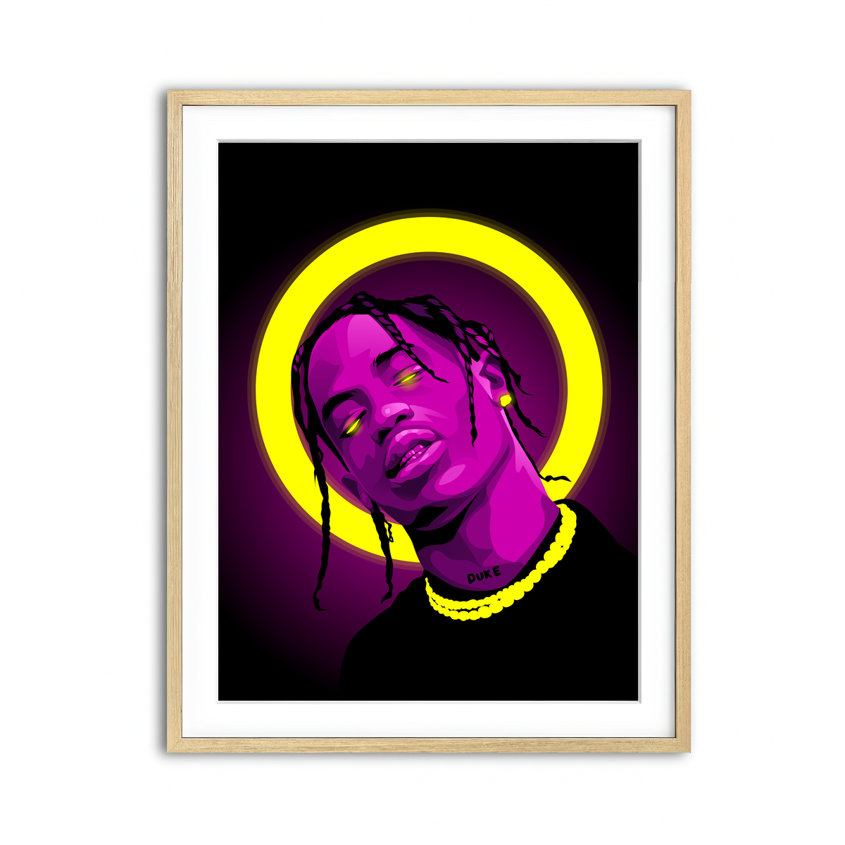 Framed Print 3x4 Natural