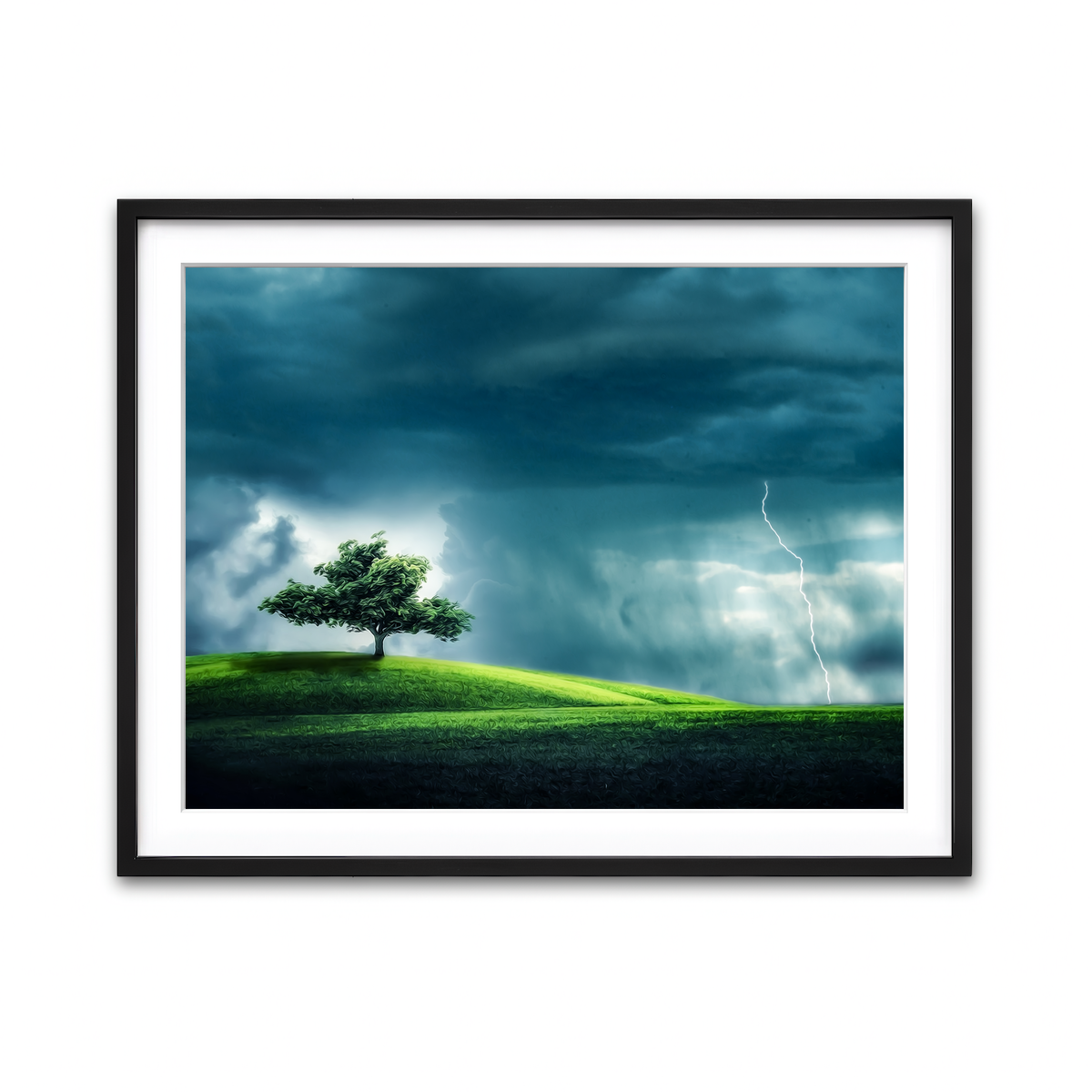 Framed Print 4x3 Black