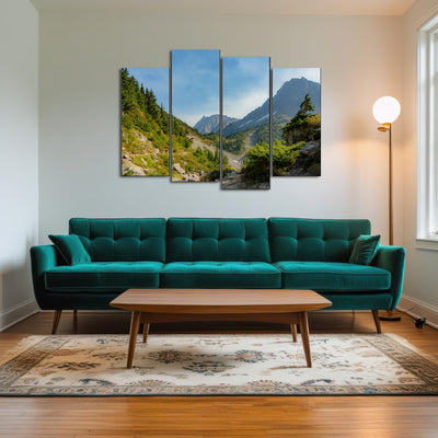 AUTO-MOCKUP ROOM | Treeline at Cascade Pass