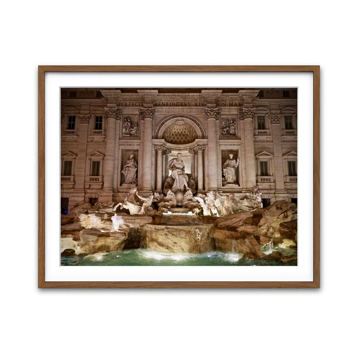 Framed Print 4x3 Walnut