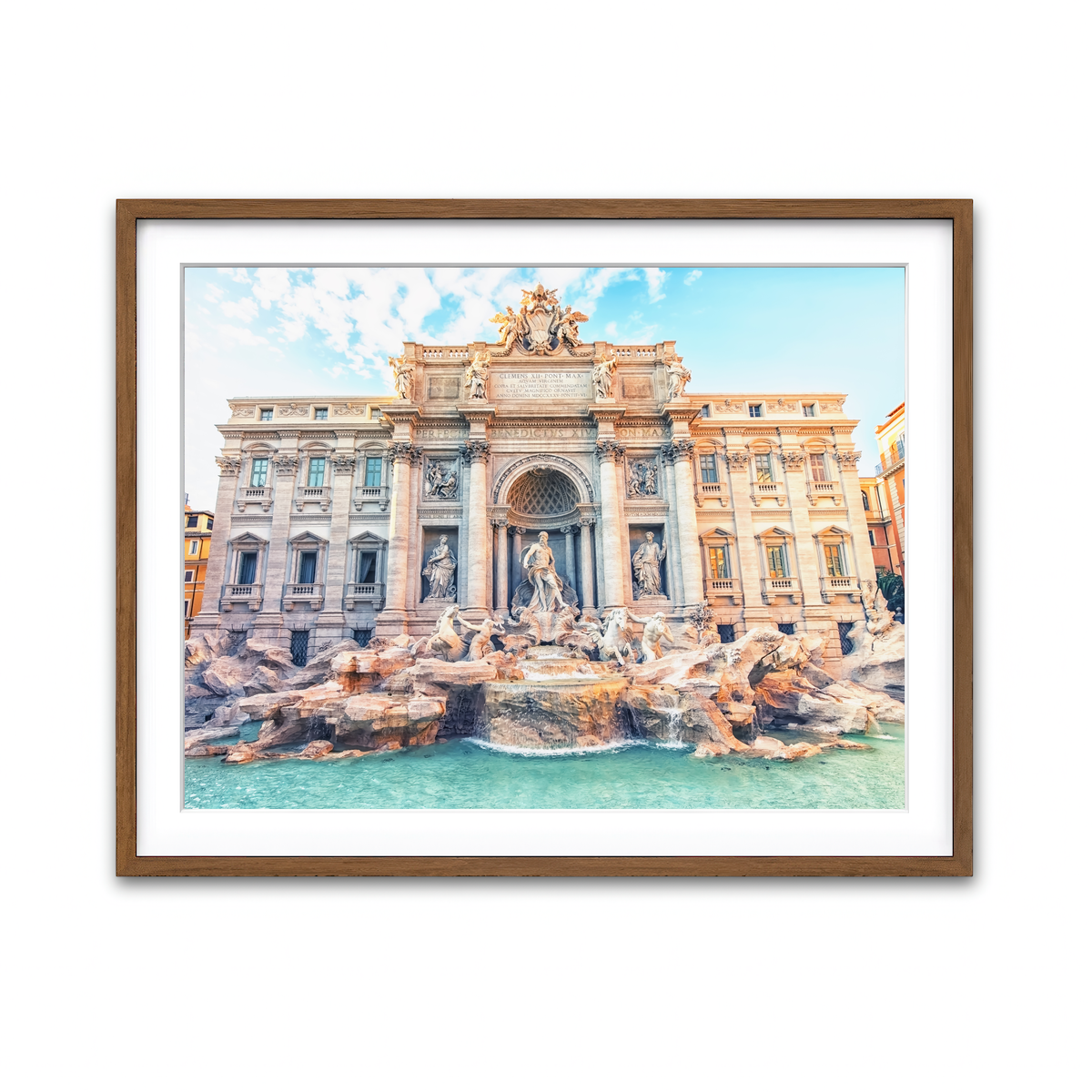 Framed Print 4x3 Walnut