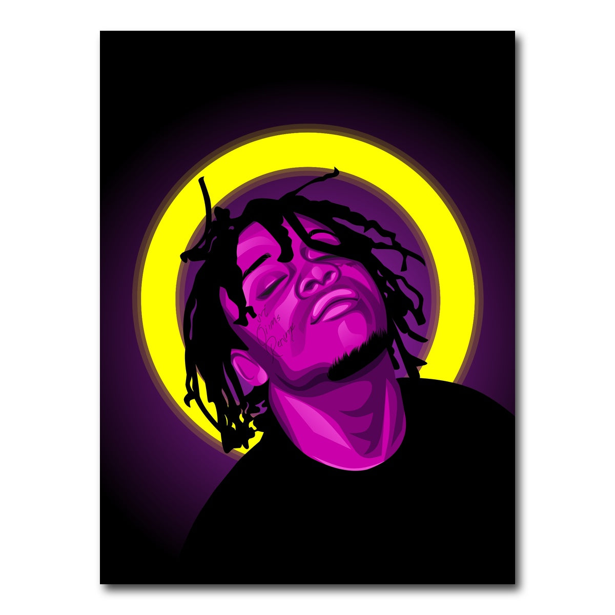AUTO-MOCKUP WHITE | Trippie Redd | 1 Piece | Gallery Wrap Canvas | group=3x4