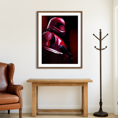 AUTO-MOCKUP ROOM | Trooper Wall Art