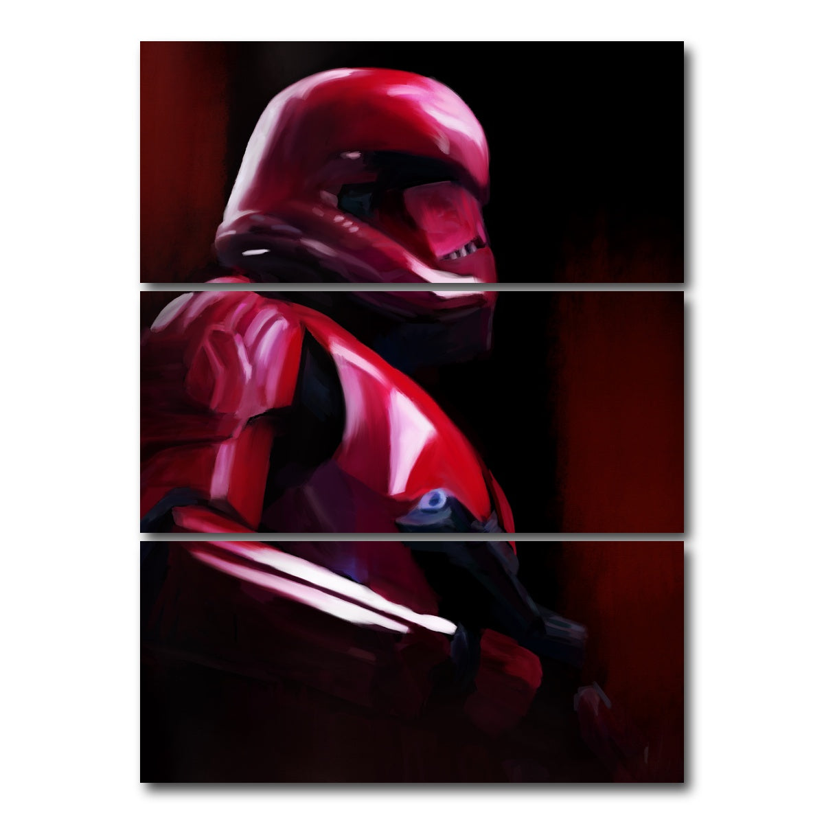 AUTO-MOCKUP WHITE | Trooper | 3 Piece | Gallery Wrap Canvas | group=8x18_stacked