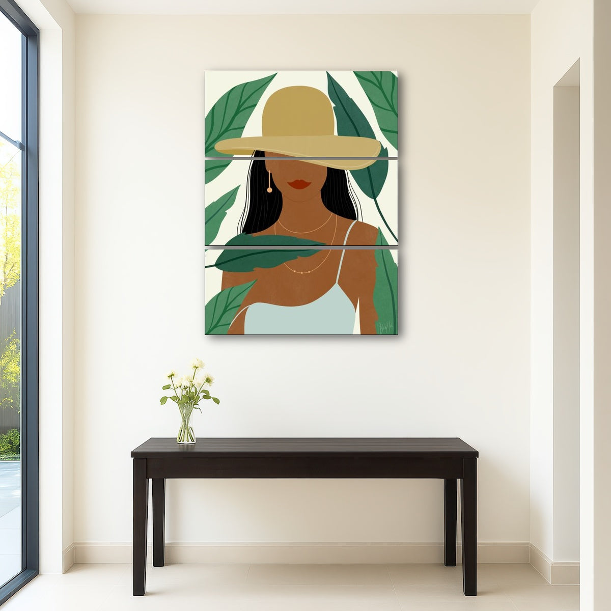 AUTO-MOCKUP ROOM | Tropical Girl