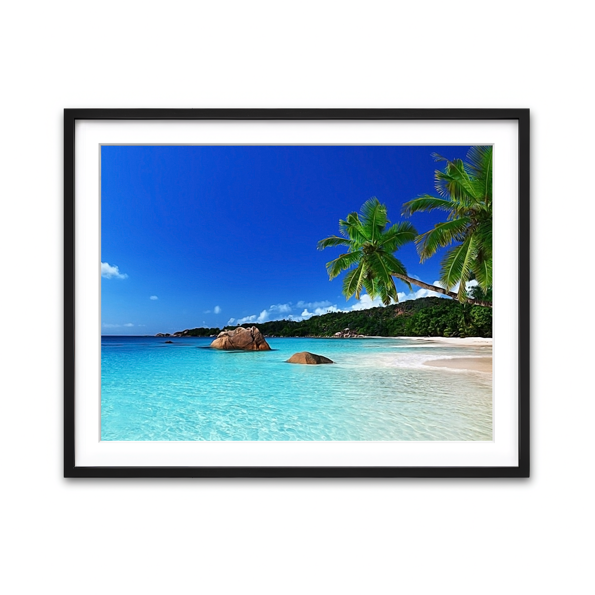 Framed Print 4x3 Black