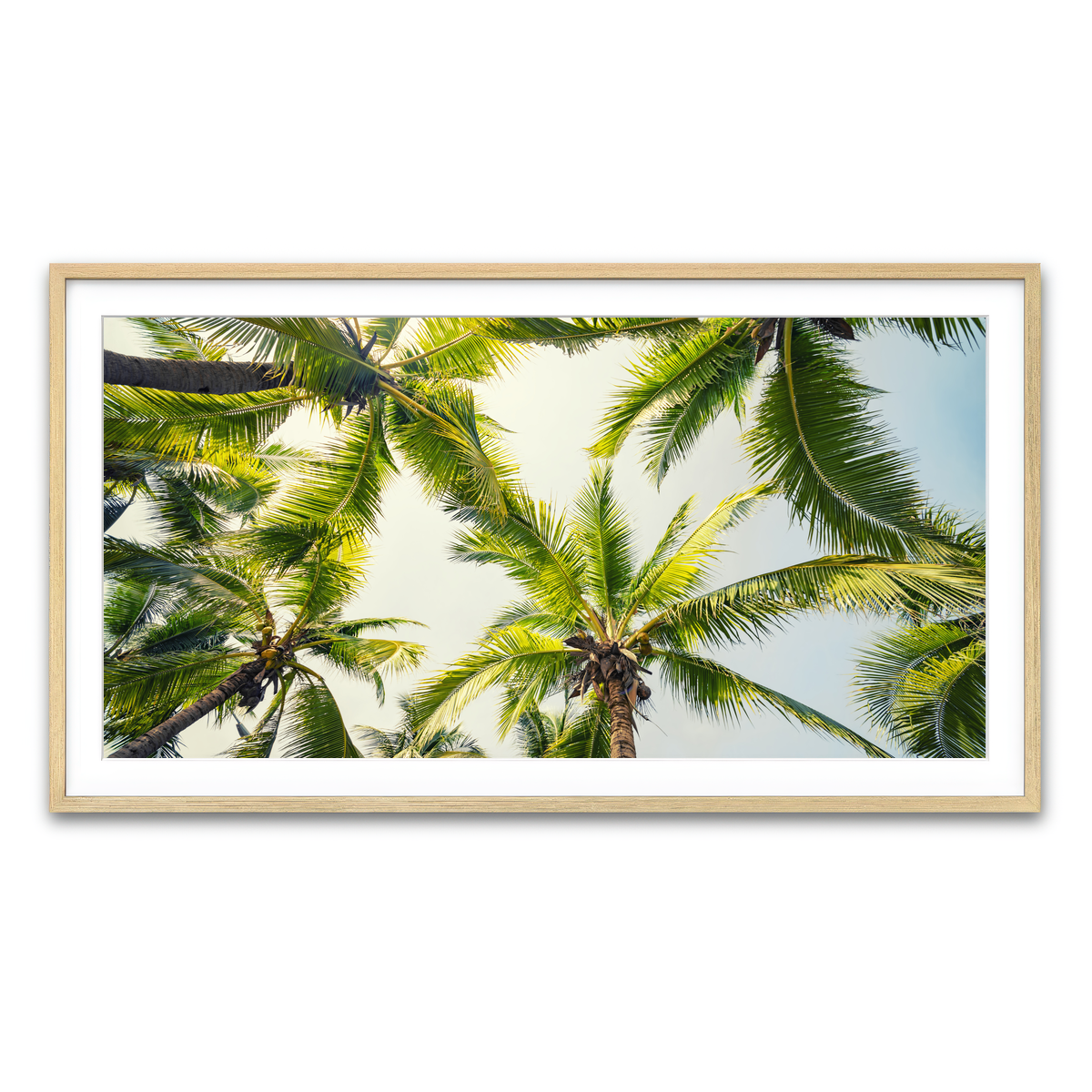 Framed Print 2x1 Natural