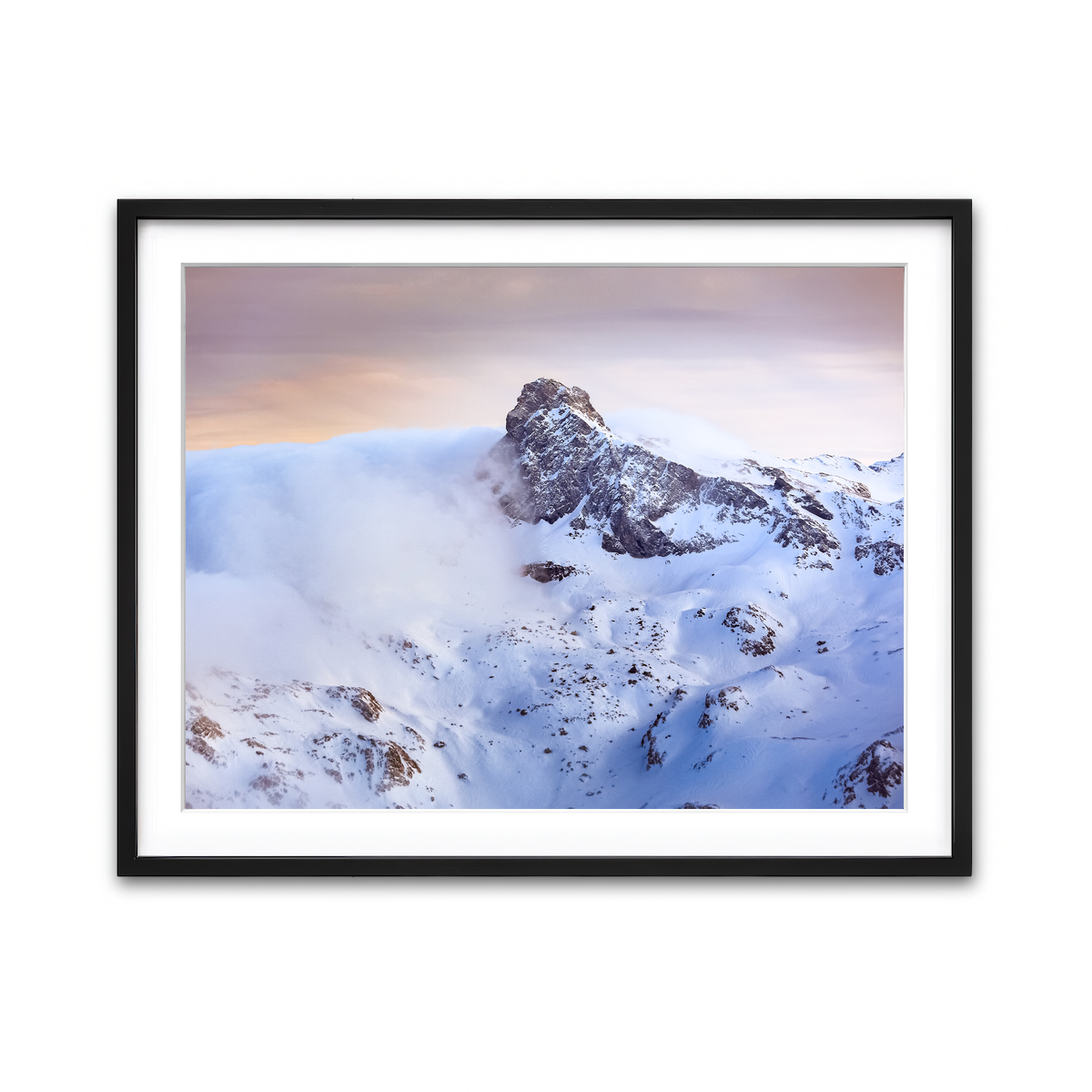 Framed Print 4x3 Black