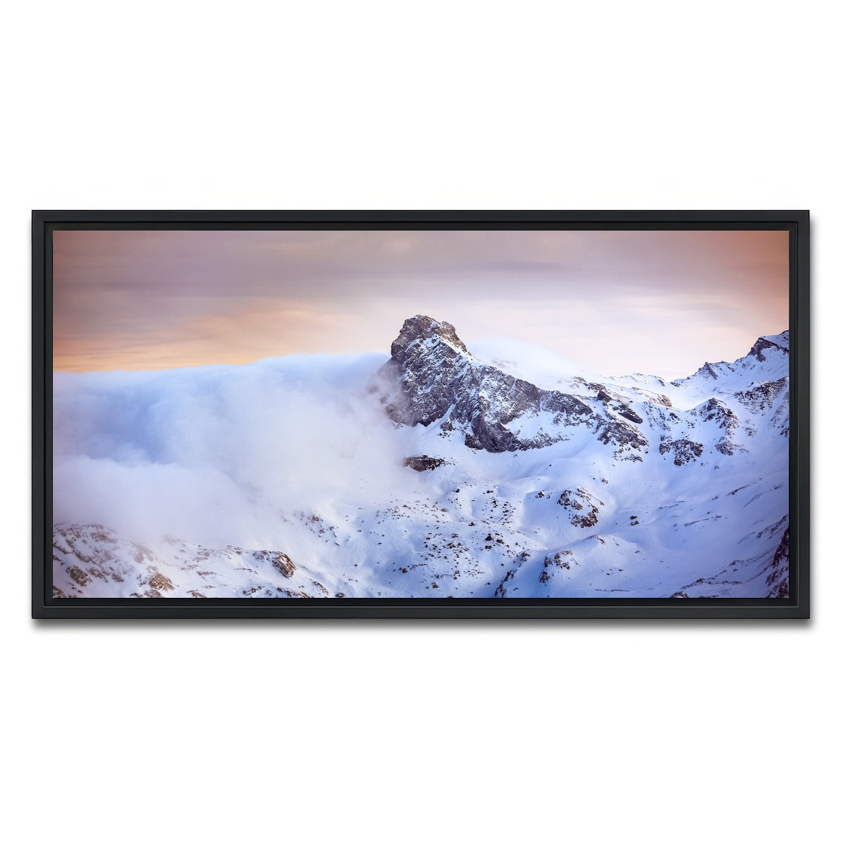 AUTO-MOCKUP WHITE | Trou de lumiere | 1 Piece | Black Framed Canvas | group=2x1
