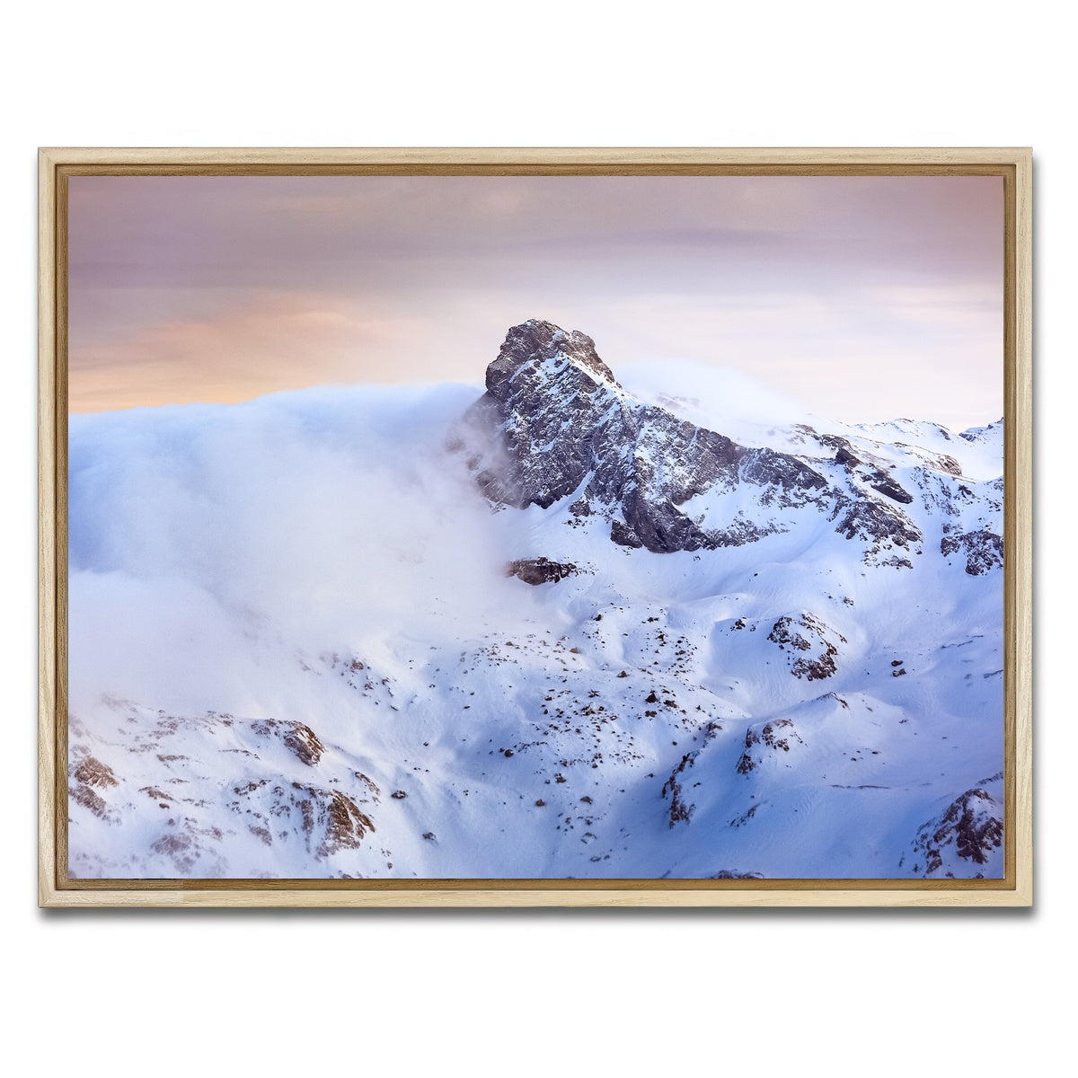 AUTO-MOCKUP WHITE | Trou de lumiere | 1 Piece | Natural Framed Canvas | group=4x3