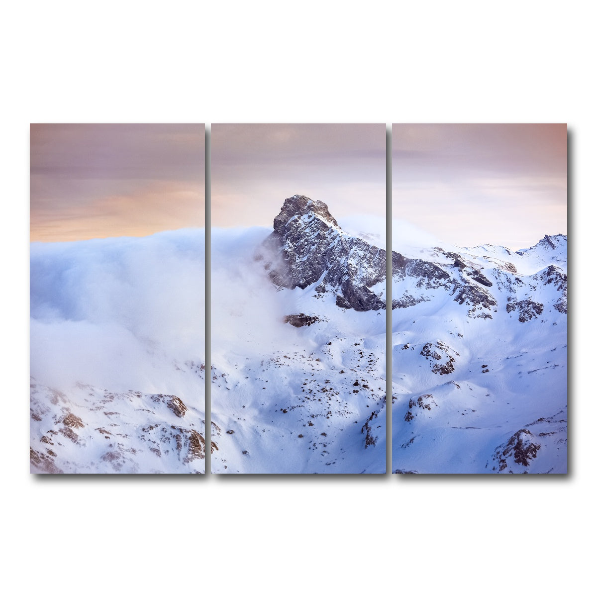 AUTO-MOCKUP WHITE | Trou de lumiere | 3 Piece | Gallery Wrap Canvas | group=12x24
