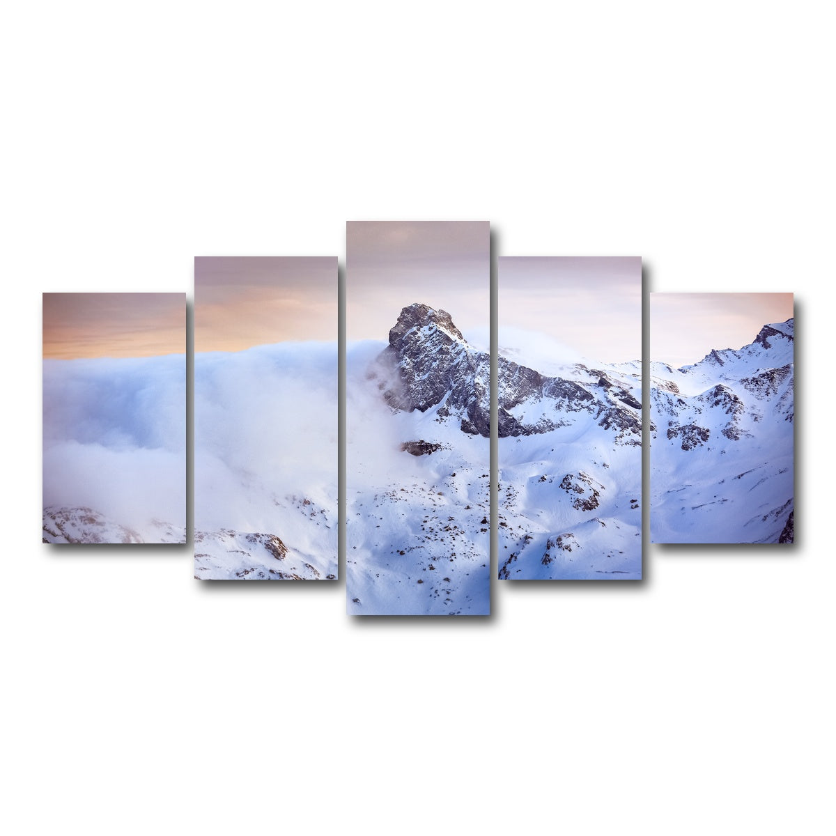 AUTO-MOCKUP WHITE | Trou de lumiere | 5 Piece | Gallery Wrap Canvas | group=5_normal