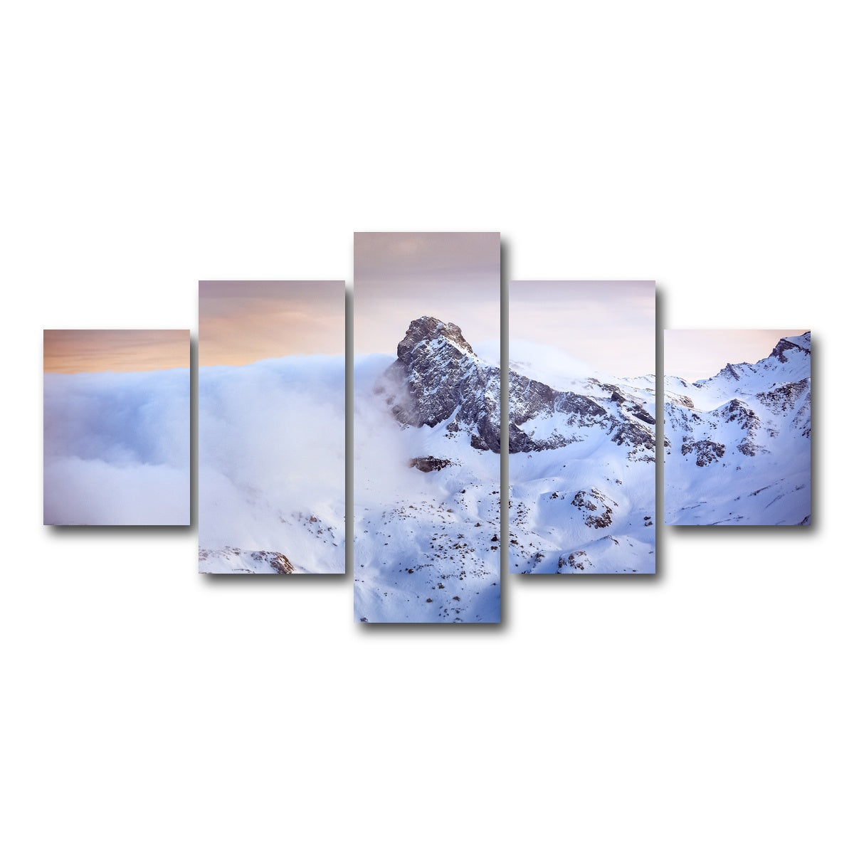 AUTO-MOCKUP WHITE | Trou de lumiere | 5 Piece | Gallery Wrap Canvas | group=5_short