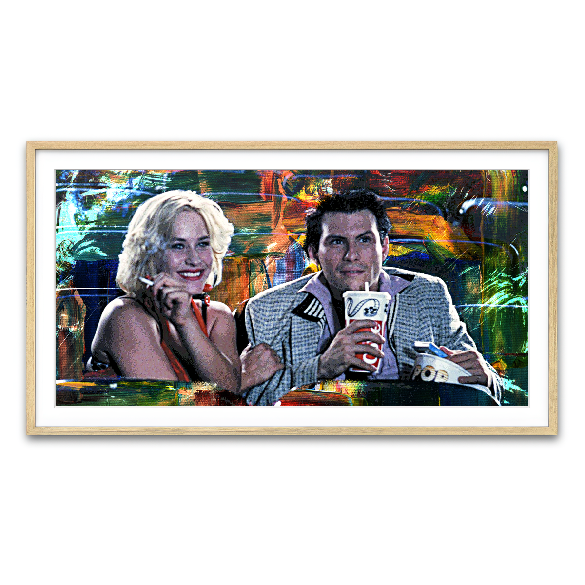 Framed Print 2x1 Natural