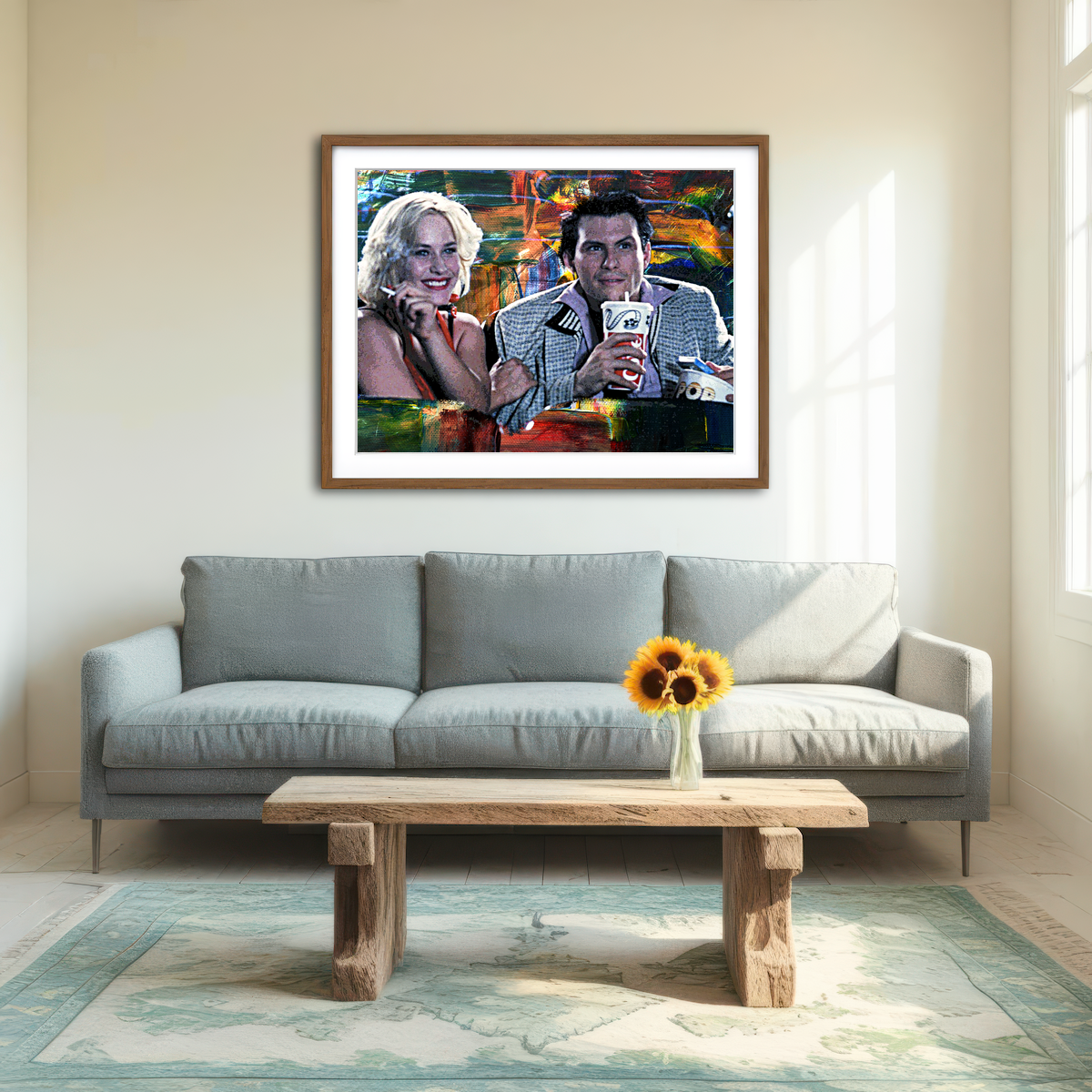 AUTO-MOCKUP ROOM | True Romance Wall Art