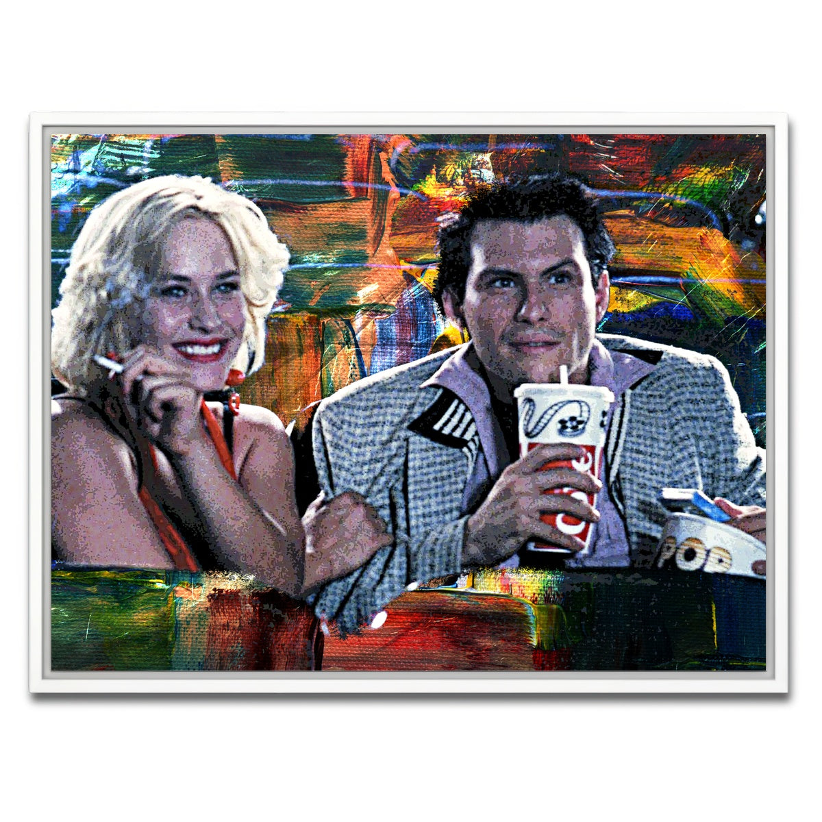AUTO-MOCKUP WHITE | True Romance | 1 Piece | White Framed Canvas | group=4x3