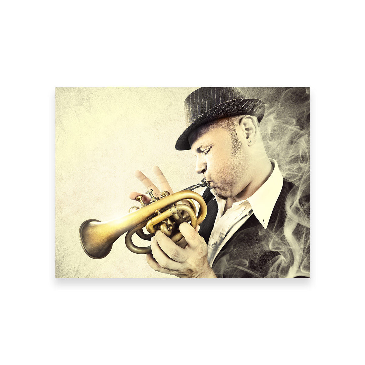 Trumpet Blues Wall Art