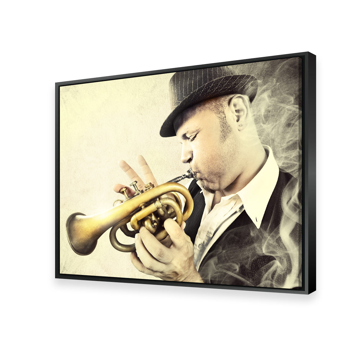 Trumpet Blues Wall Art