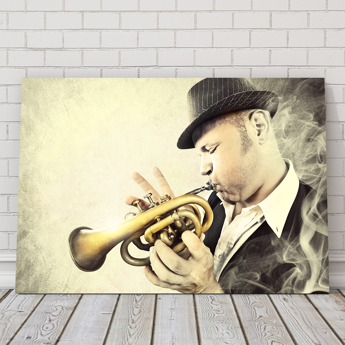 Trumpet Blues Wall Art