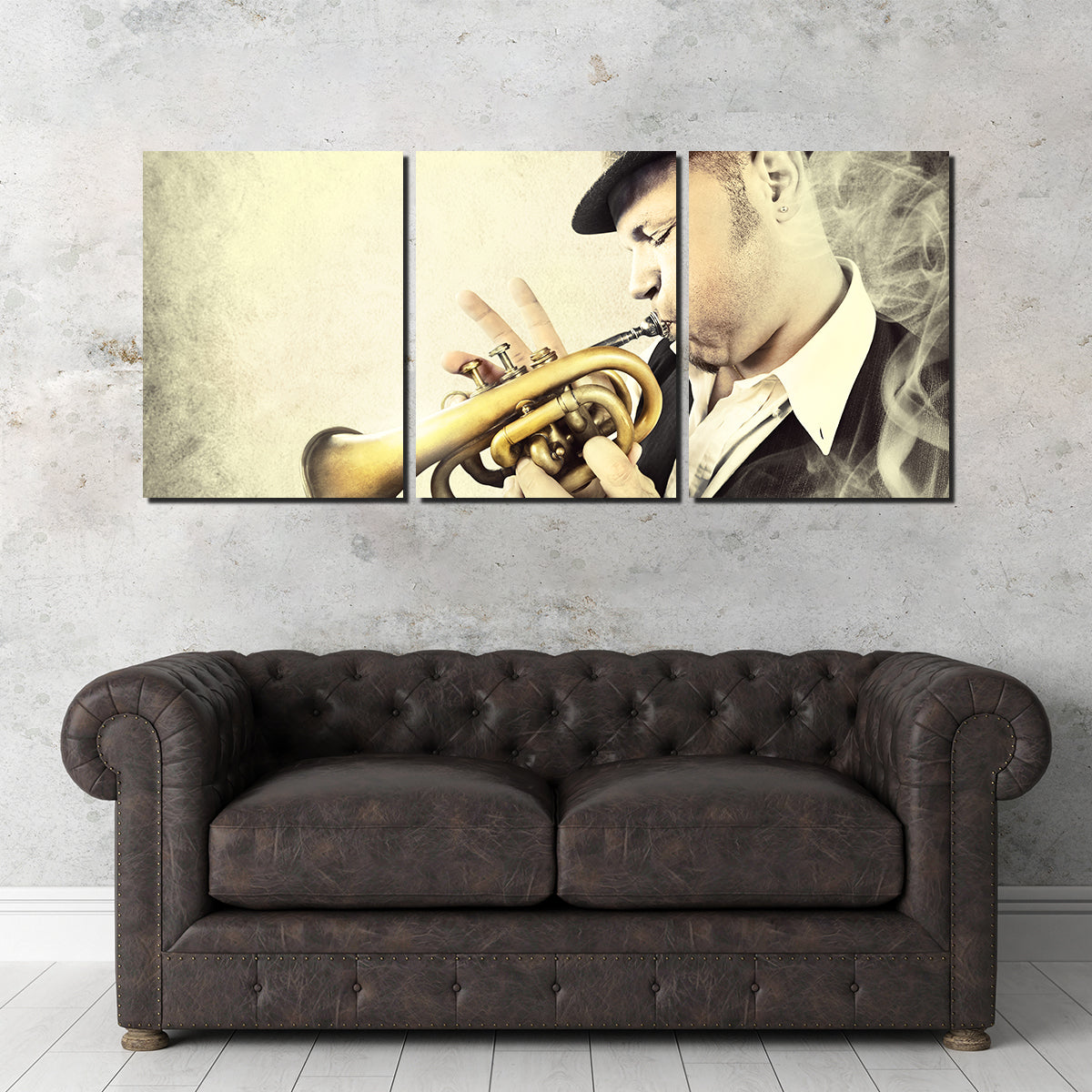 Trumpet Blues Wall Art