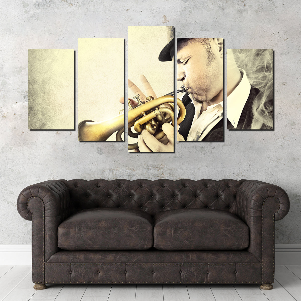 Trumpet Blues Wall Art