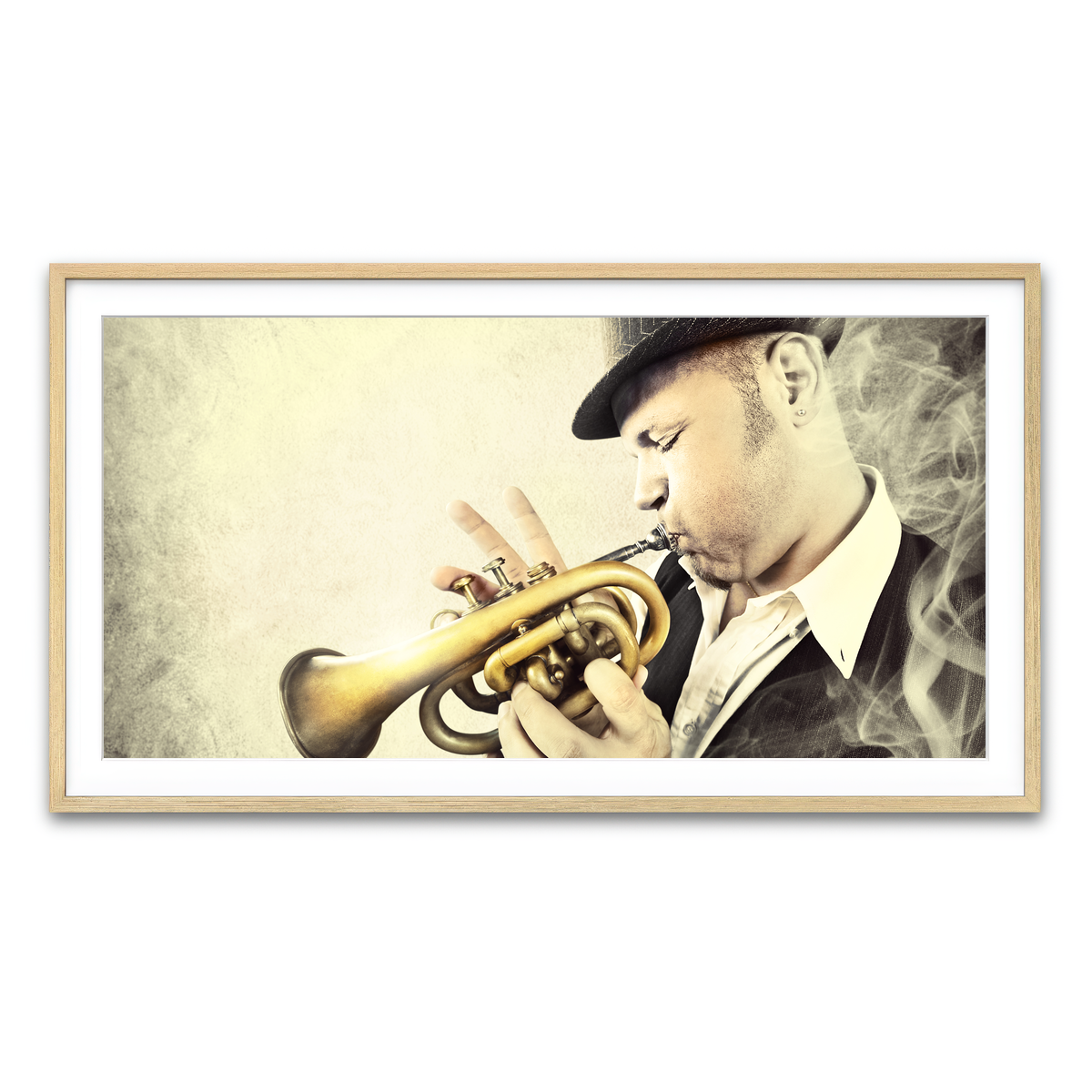 Framed Print 2x1 Natural