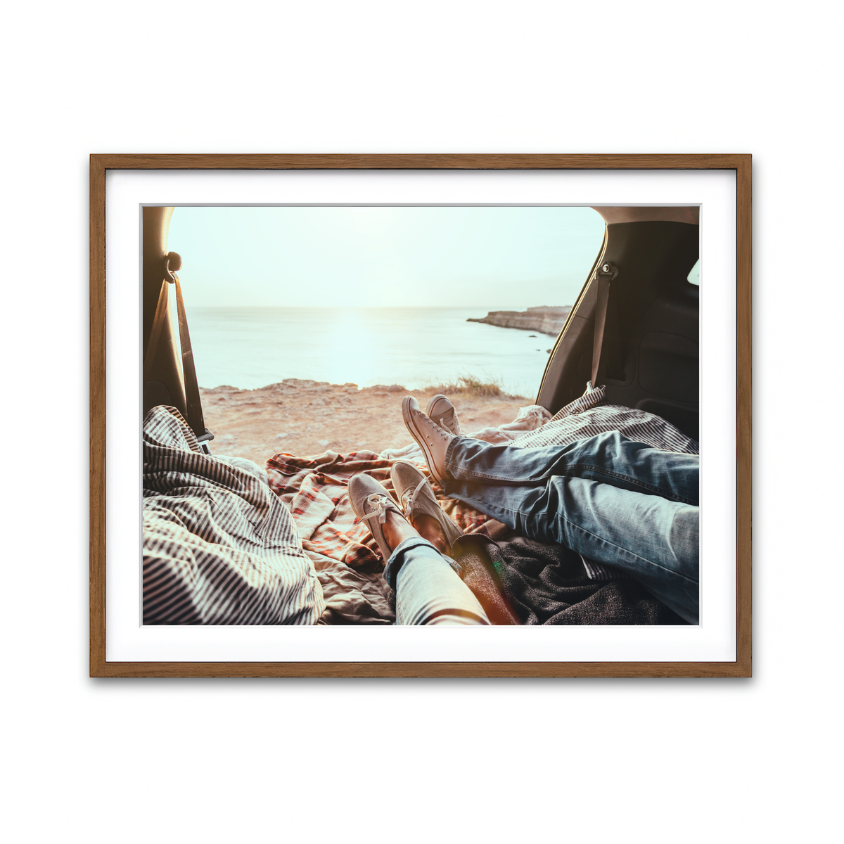 Framed Print 4x3 Walnut