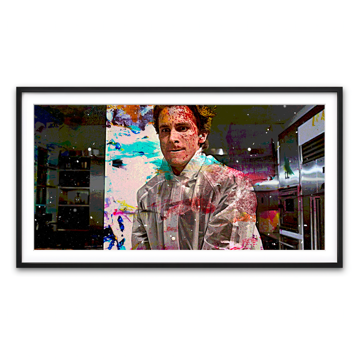 Framed Print 2x1 Black