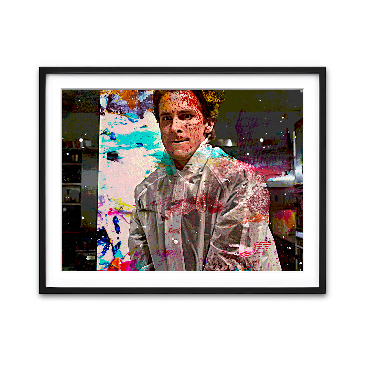 Framed Print 4x3 Black