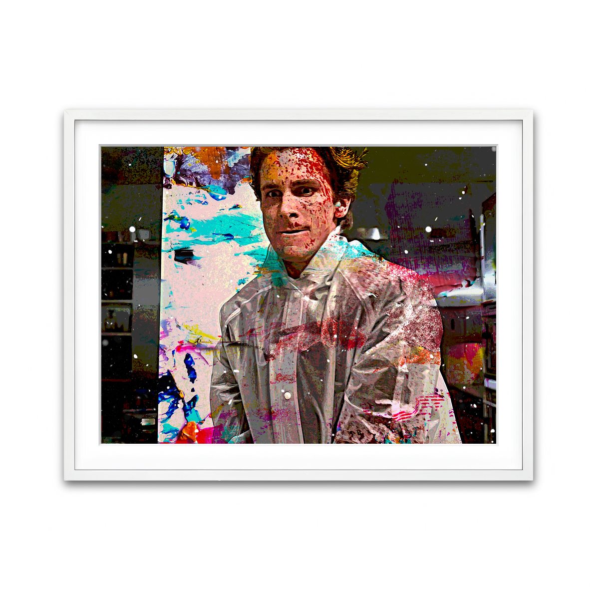 Framed Print 4x3 White