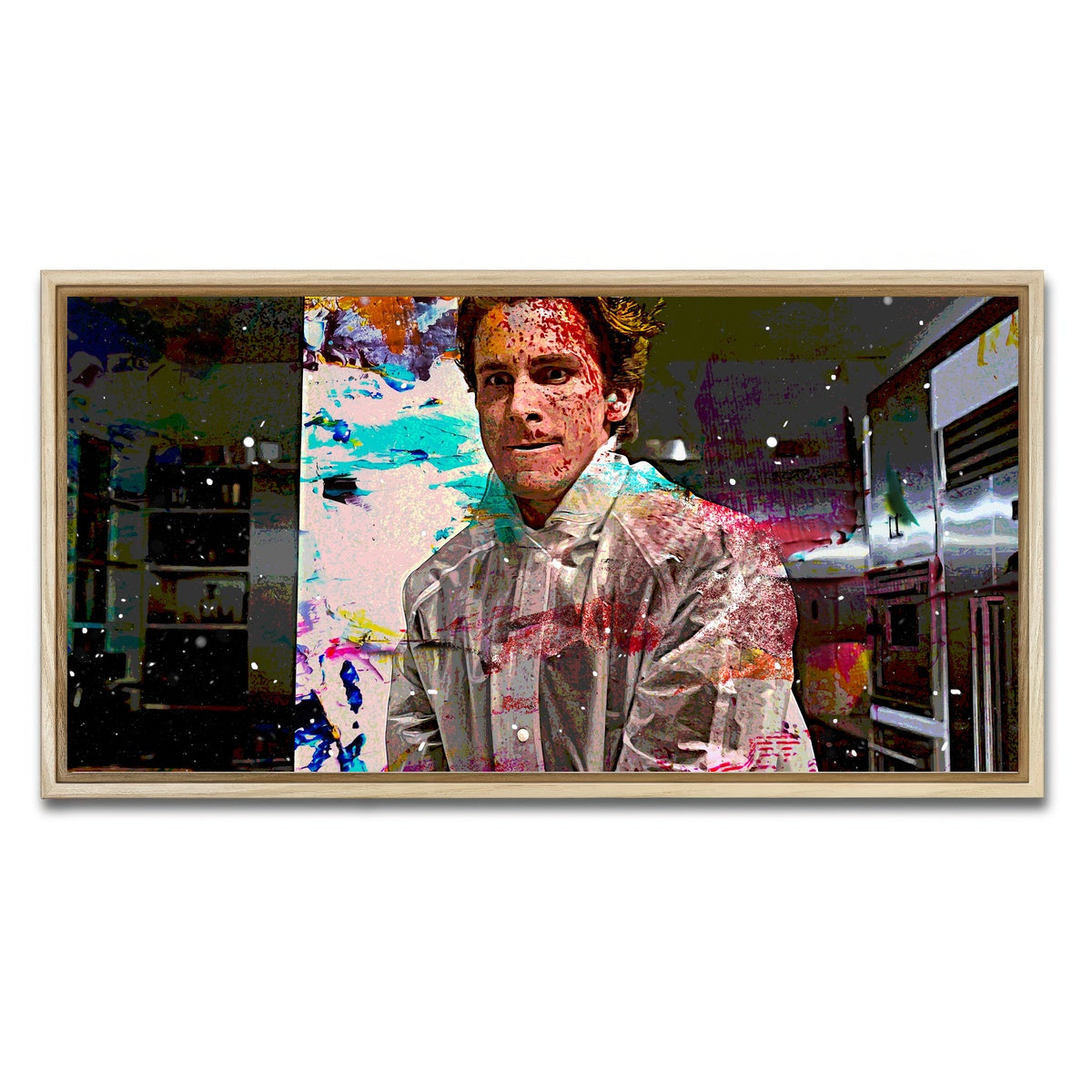 AUTO-MOCKUP WHITE | Try Getting a Reservation at Dorsia Now | 1 Piece | Natural Framed Canvas | group=2x1