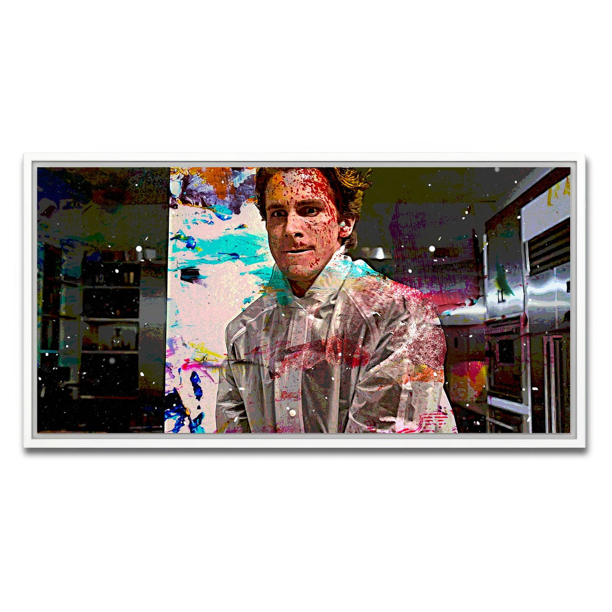 AUTO-MOCKUP WHITE | Try Getting a Reservation at Dorsia Now | 1 Piece | White Framed Canvas | group=2x1