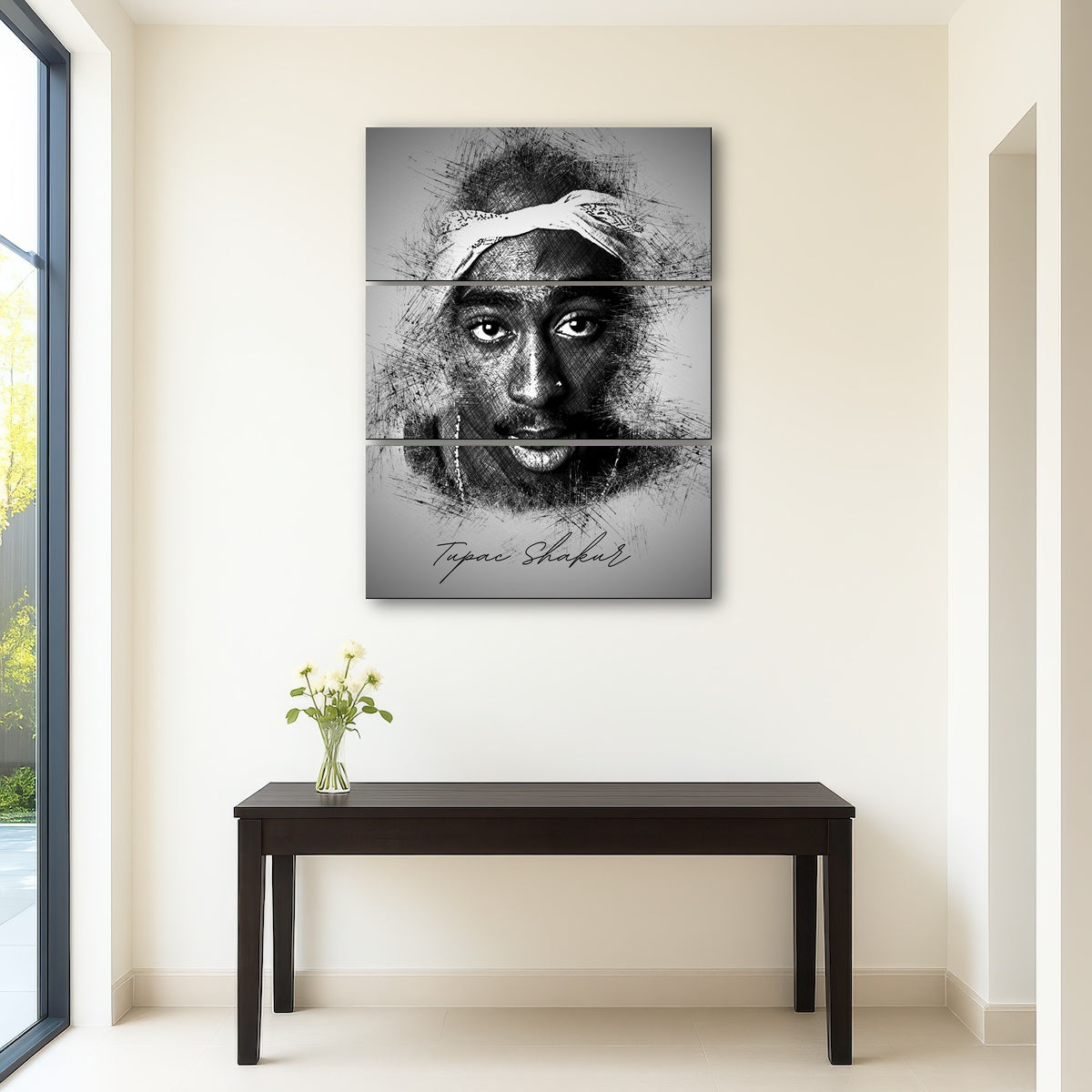 AUTO-MOCKUP ROOM | Tupac Shakur Sketch