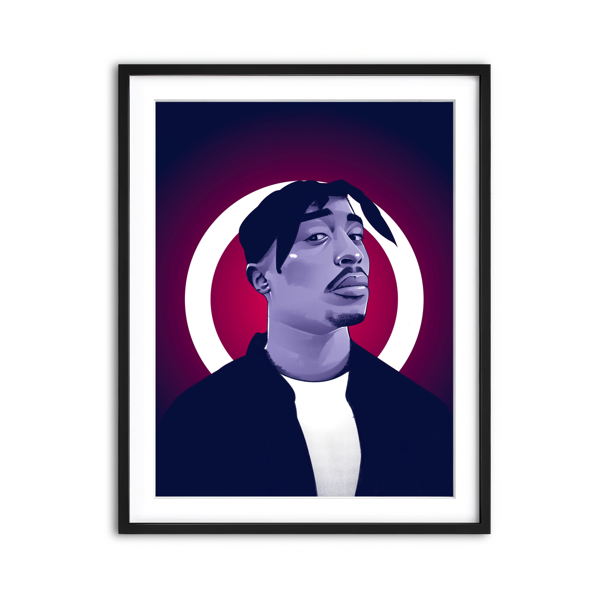 Framed Print 3x4 Black