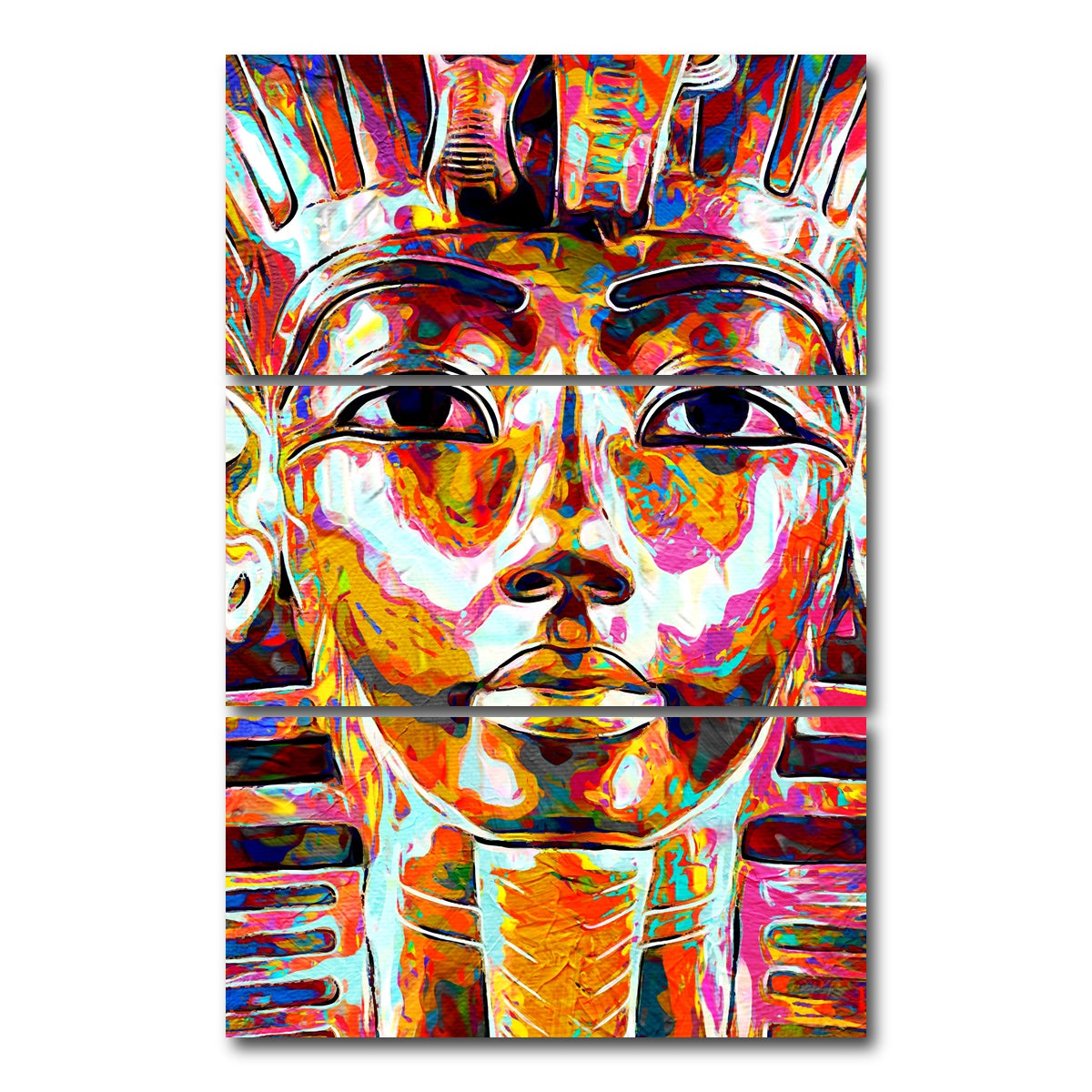 AUTO-MOCKUP WHITE | Tut | 3 Piece | Gallery Wrap Canvas | group=12x24_stacked