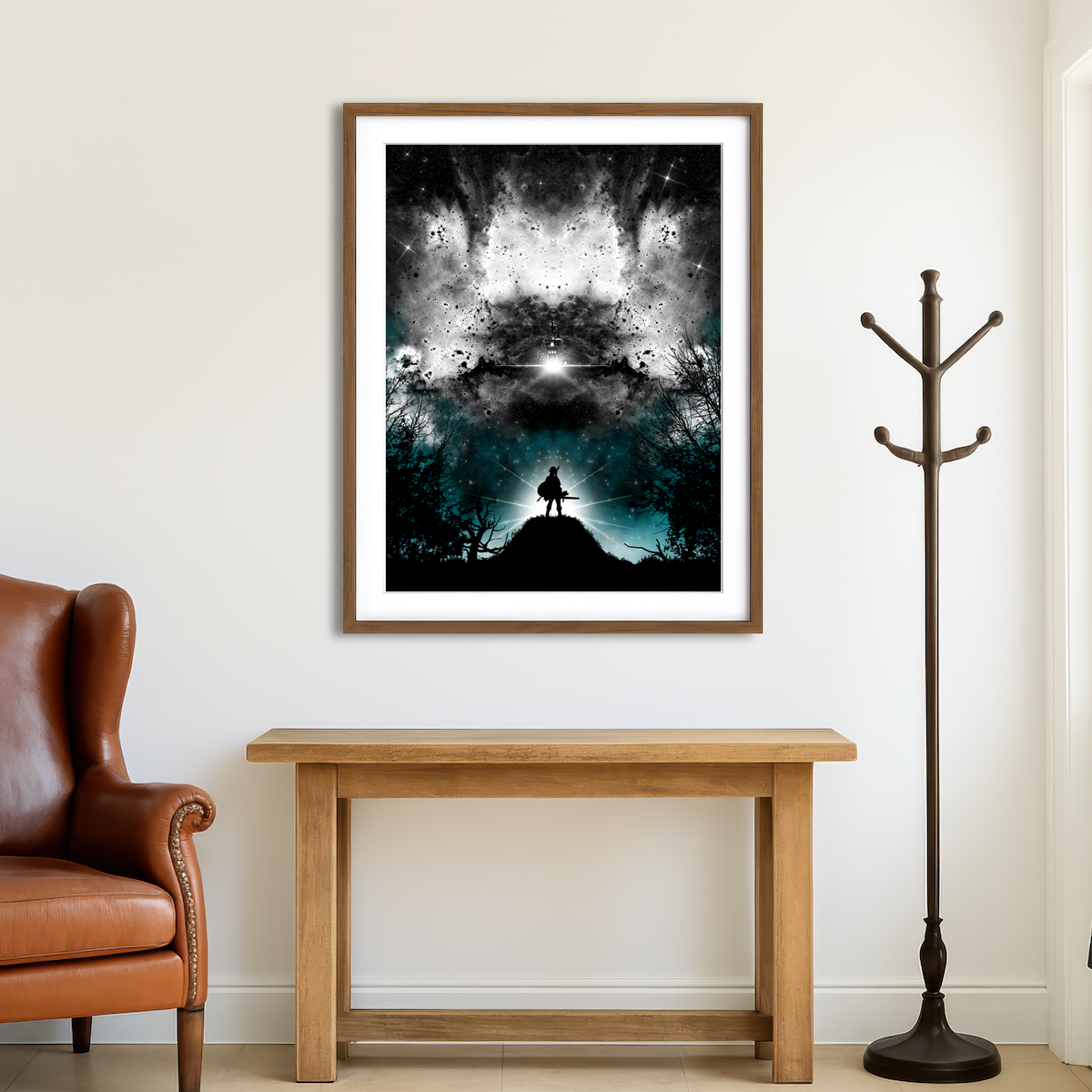AUTO-MOCKUP ROOM | Twilight Princess Wall Art