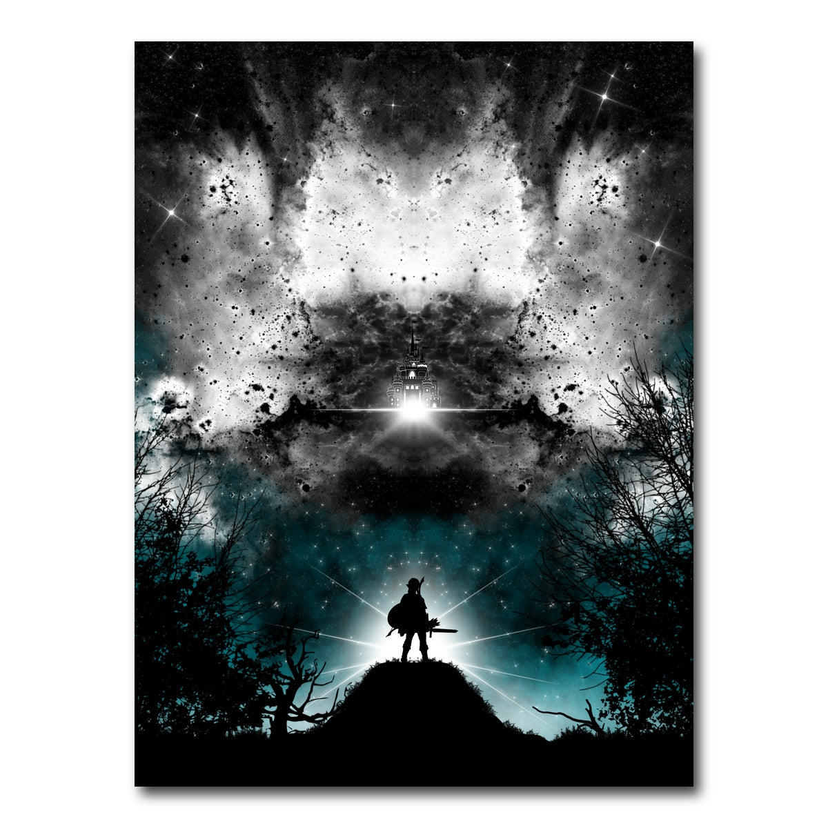 AUTO-MOCKUP WHITE | Twilight Princess | 1 Piece | Gallery Wrap Canvas | group=3x4