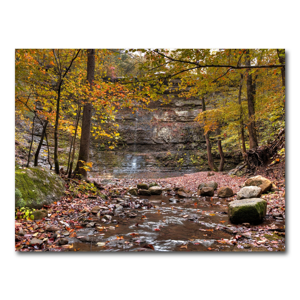 AUTO-MOCKUP WHITE | Twin Falls Autumn | 1 Piece | Gallery Wrap Canvas | group=4x3