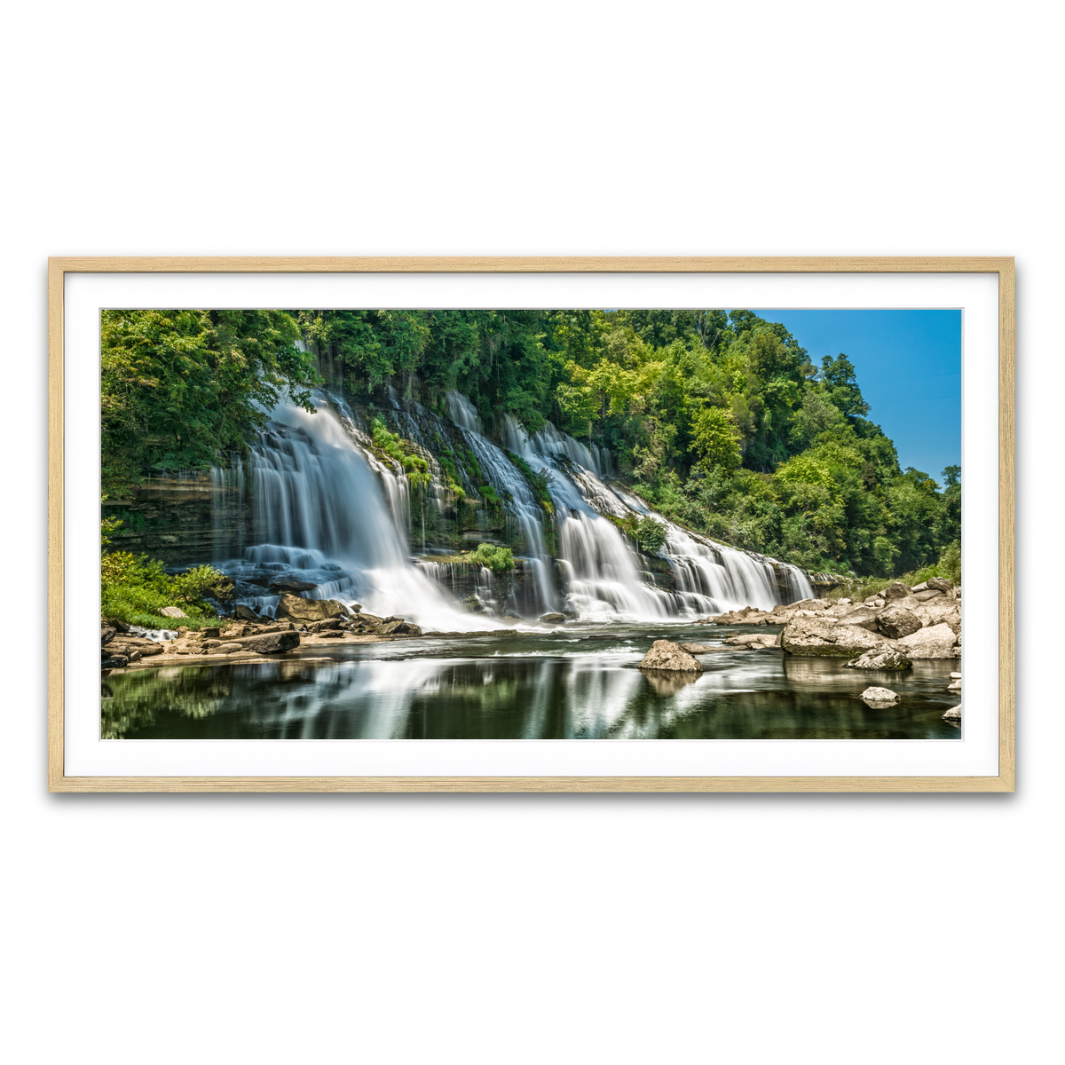 Framed Print 2x1 Natural