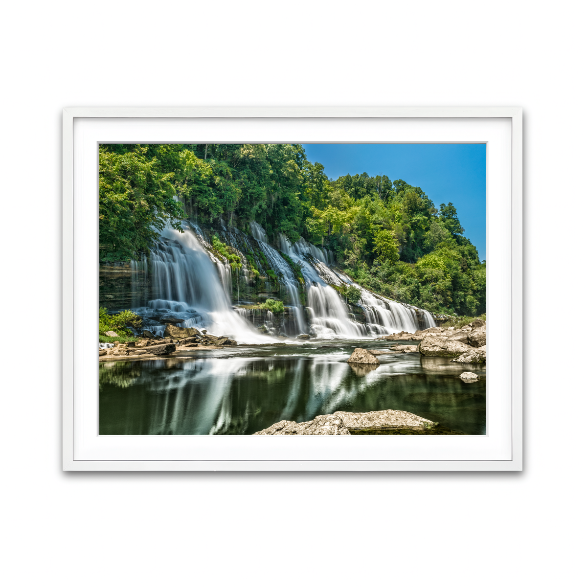 Framed Print 4x3 White